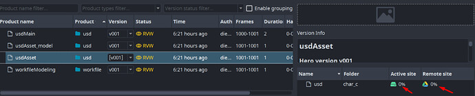 Hero version won't show in tray browser/loader locally or remote (it's there in explorer)