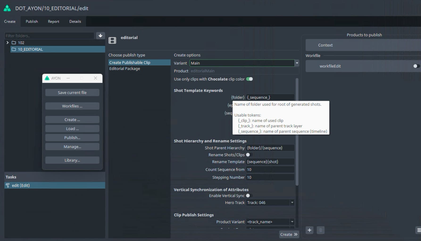Keys Metadata from Resolve - General - Ynput community